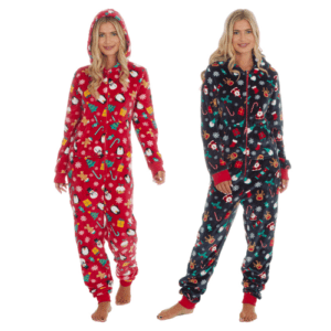 Christmas Eve pyjamas by This is Me Boutique- two pairs of onesies