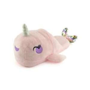 PINK NARWHAL SLIPPERS