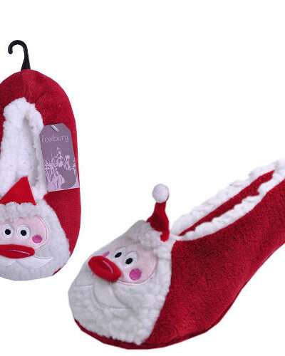 SANTA SLIPPER SOCKS